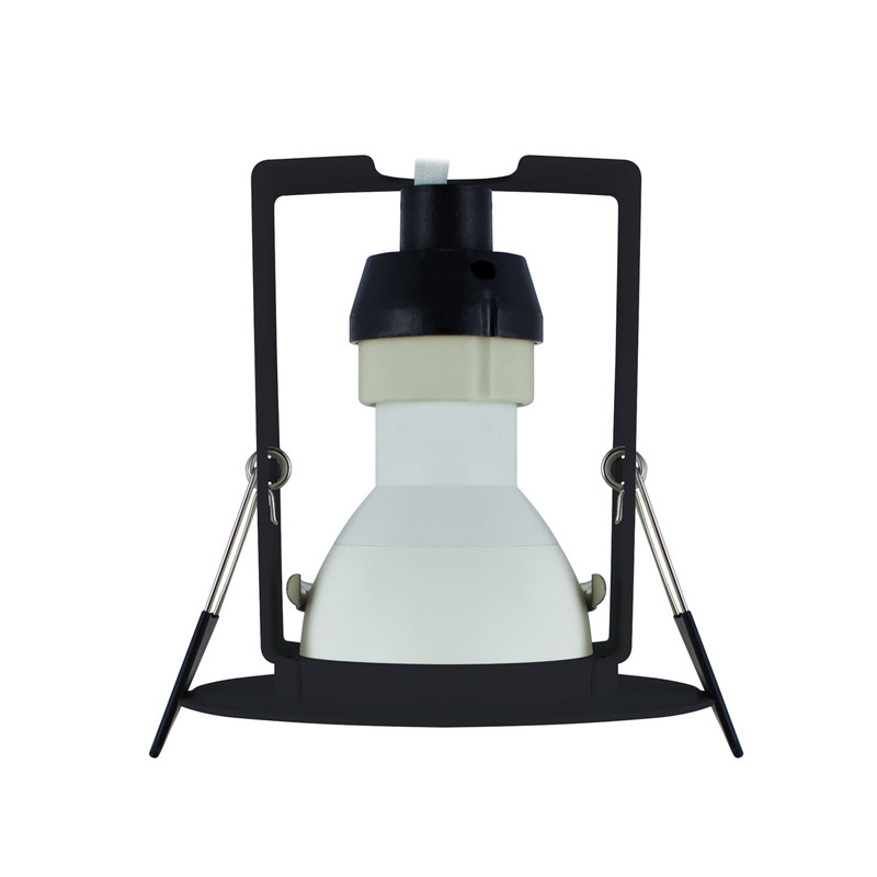 Integral LED Evofire IP65 Fire Rated Downlight Black With Insulation Guard