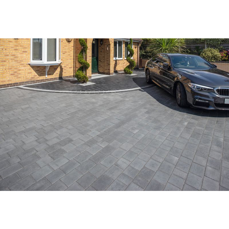 Marshalls Drivesys Rivan Stone Driveway Paving Project Pack Grey