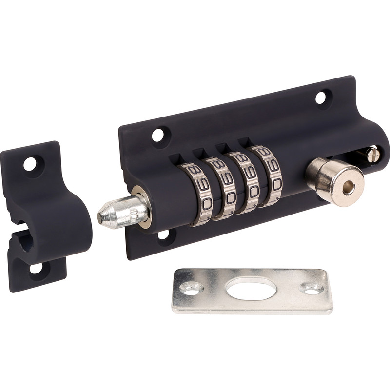 Squire 4 Combination Locking Bolt Blue