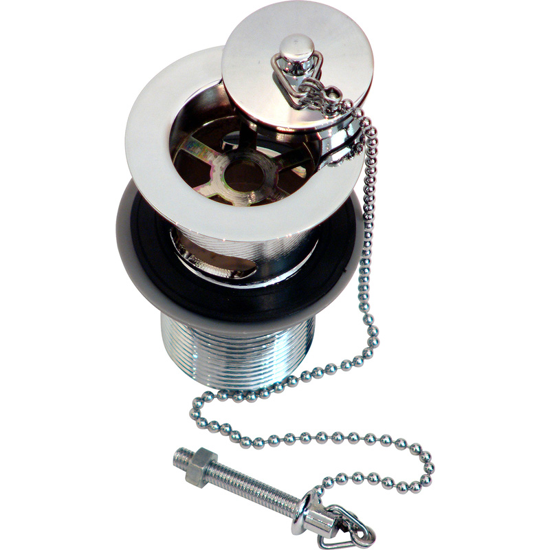 1 1/4" Chrome Plated Stainless Steel Basin Waste Slotted