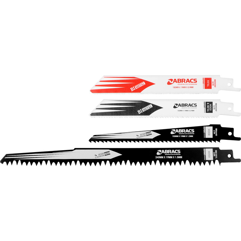 Abracs Reciprocating Saw Blade Set
