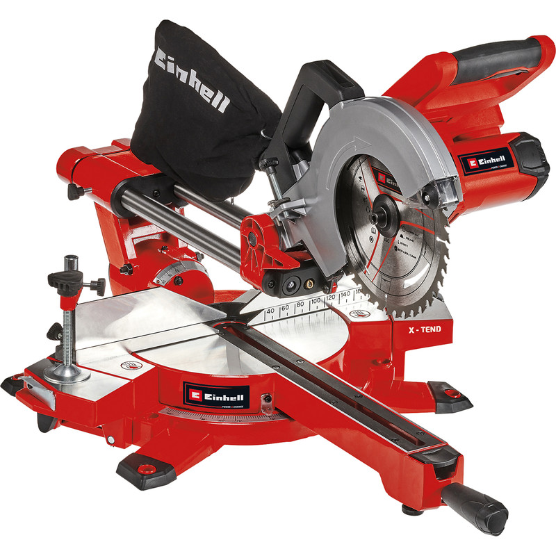 Einhell PXC 36V (2x18V) Cordless 210mm Sliding Mitre Saw Body Only