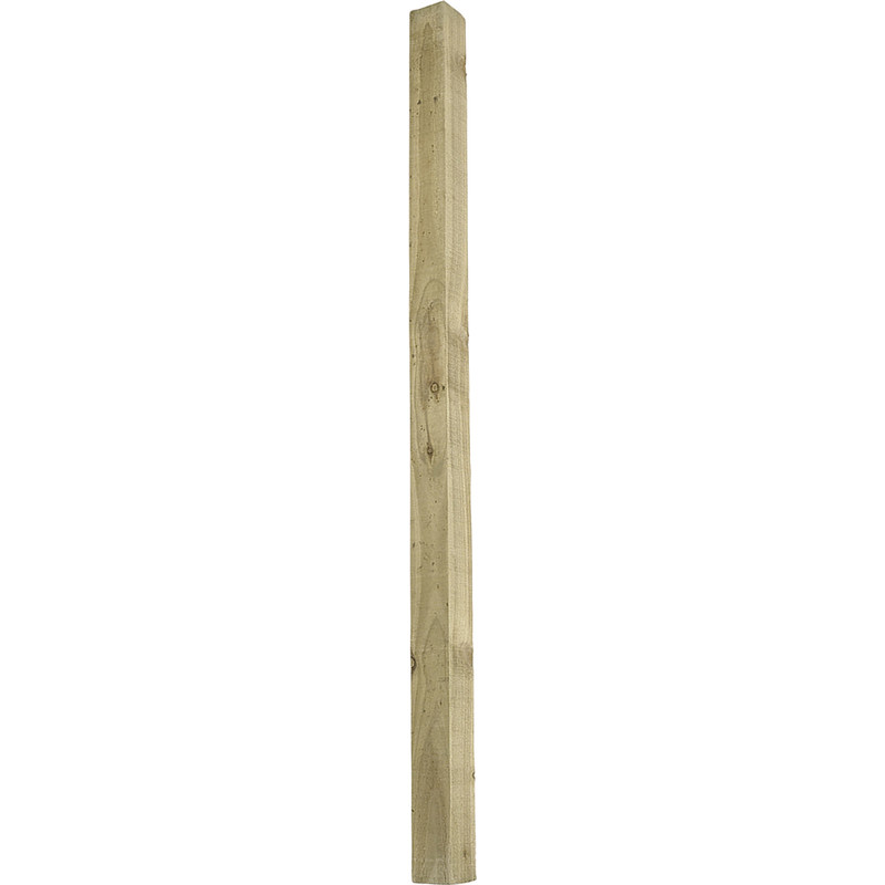 Forest Garden Lightweight Intermediate Concrete Post 236cm (h) x 8.4cm (w) x 10.6cm (d)