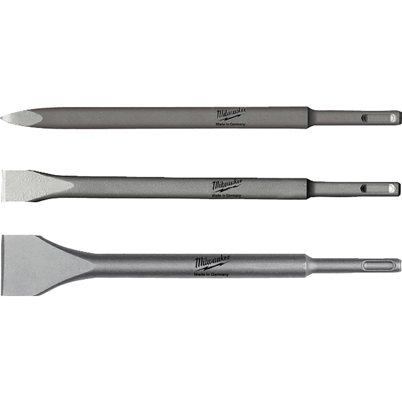 Milwaukee SDS Plus Chisel Bit Set