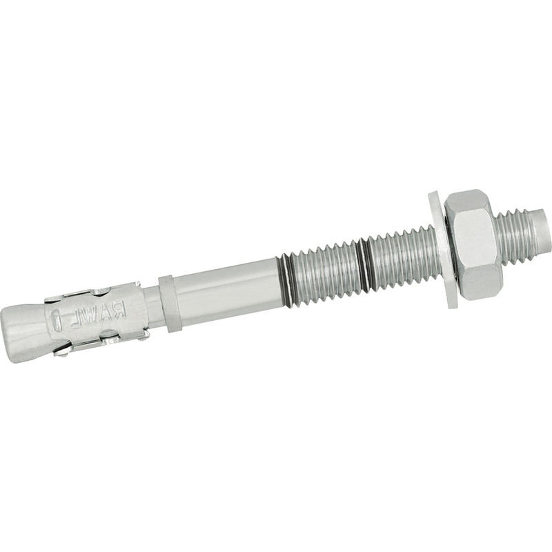 Rawlplug R-XPT Zinc Plated Throughbolt M8 x 75mm