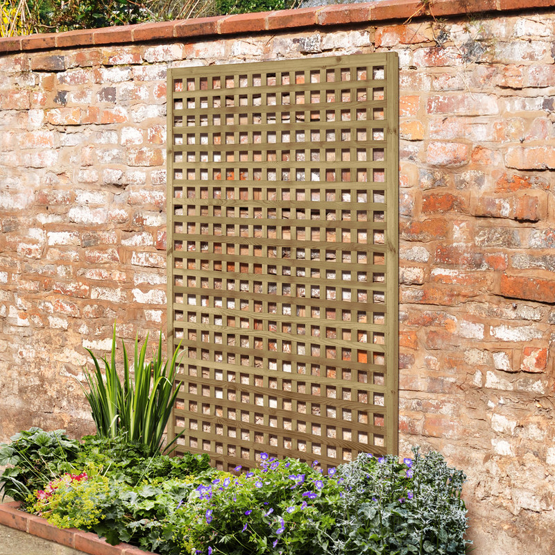 Forest Garden Premium Framed Trellis 180cm x 120cm