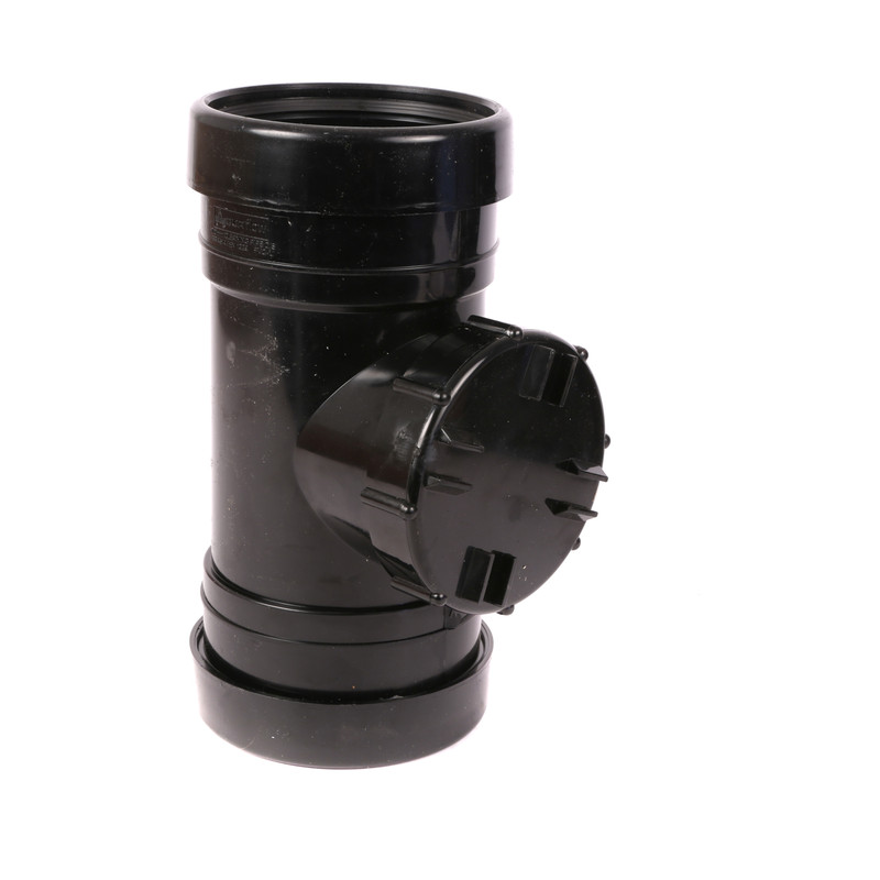 Access Pipe 110mm Black