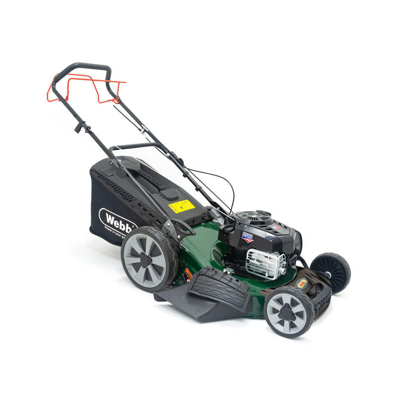 Webb 163cc Briggs & Stratton 53cm Petrol Rotary Lawnmower