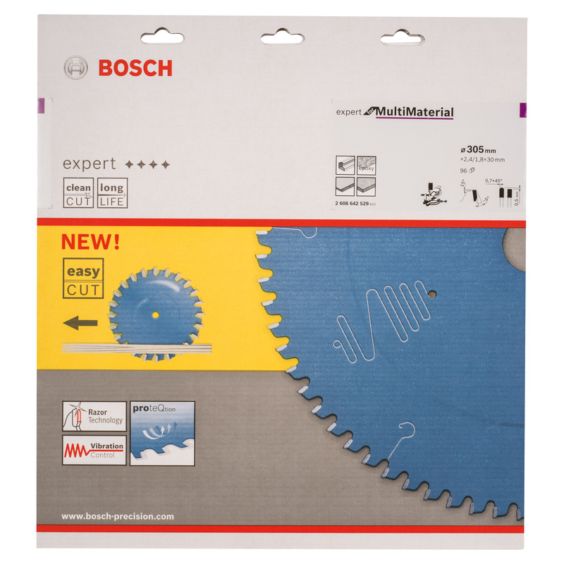 Bosch EXPERT Multi Material Mitre Saw Blade 305 x 30 x 96T