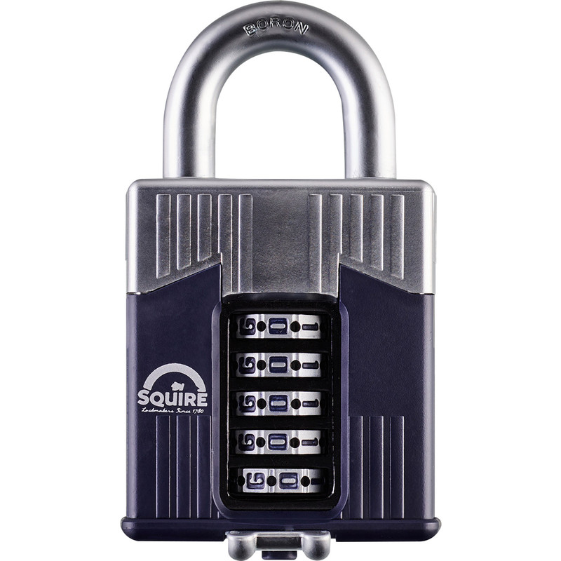 Squire Warrior Combination Padlock 65 x 12 x 30mm
