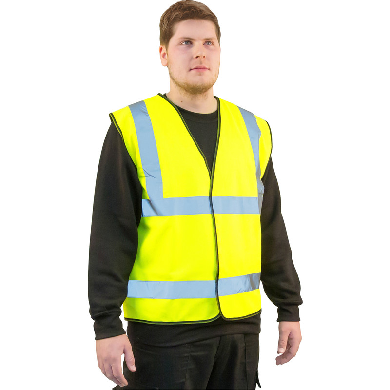 Hi Vis Waistcoat Yellow X Large