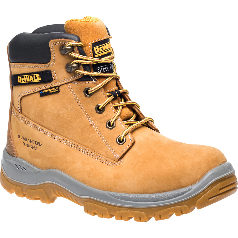 DeWalt Titanium Waterproof Safety Boots Wheat Size 12