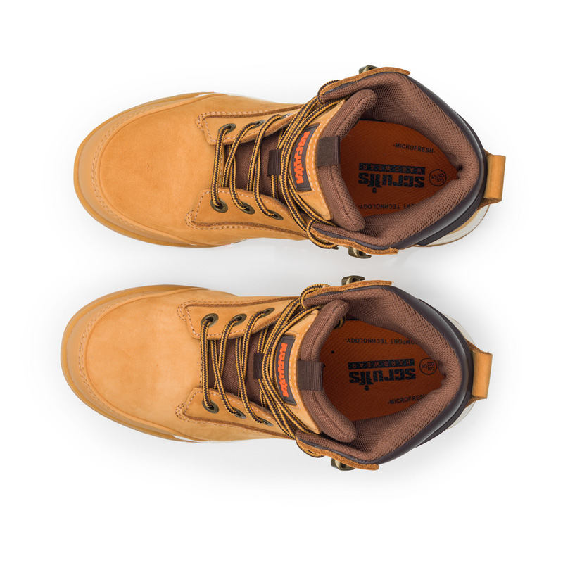 Scruffs Women's Switchback Safety Boots Tan Size 5