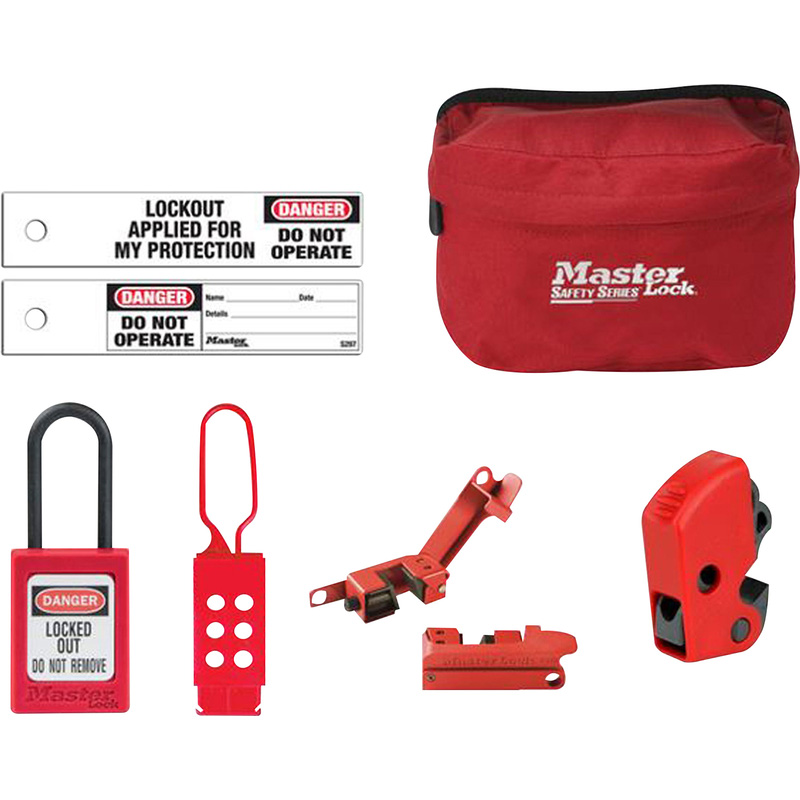 Master Lock Electrical Lockout Kit