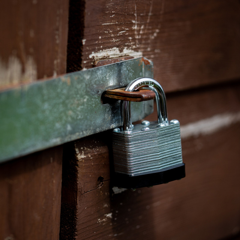 Security Laminated Padlock 65 x 11 x 36mm