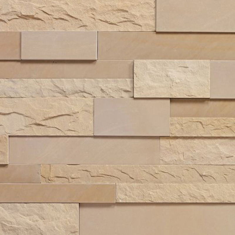 Marshalls Stoneface Textured Walling Kit Project Pack Golden Sand
