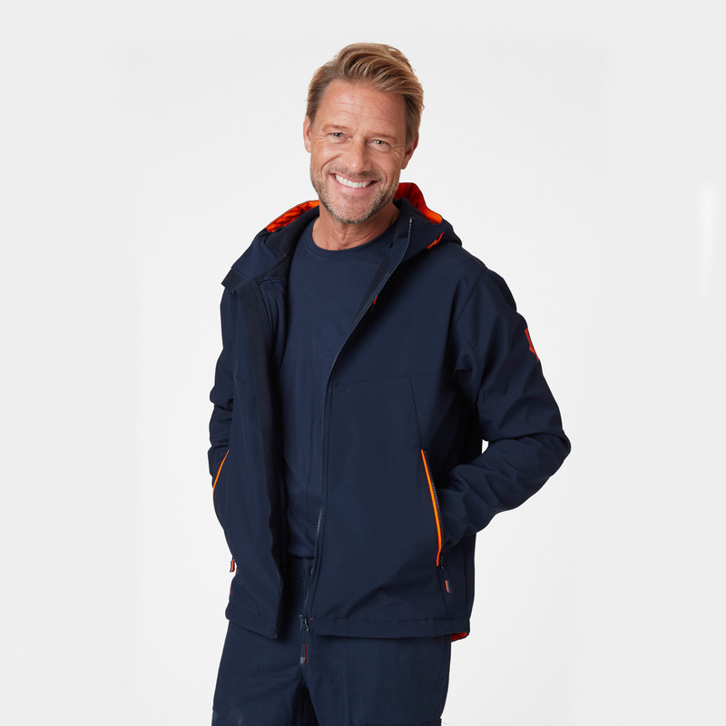 Helly Hansen Chelsea Evolution Softshell Jacket Medium Navy