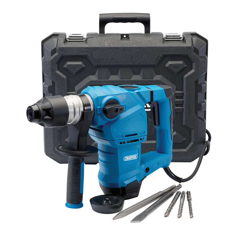 Draper SDS+ Rotary Hammer Drill, 1500W 230V