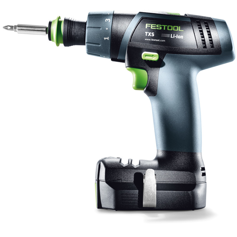 Festool TXS 10.8V Cordless Drill 2 x 2.6Ah