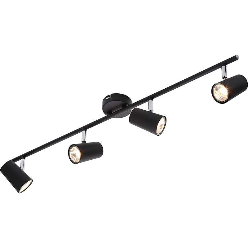 Harvey 4 Light Bar Spotlight Black
