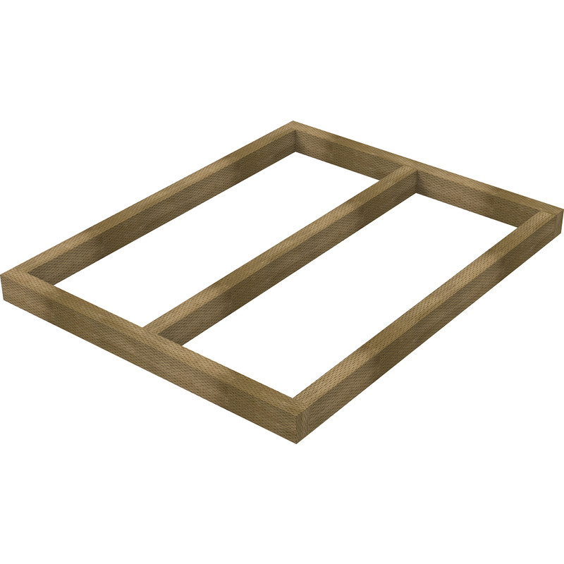 Forest Garden Shed Base for Overlap Sheds 4' x 3'