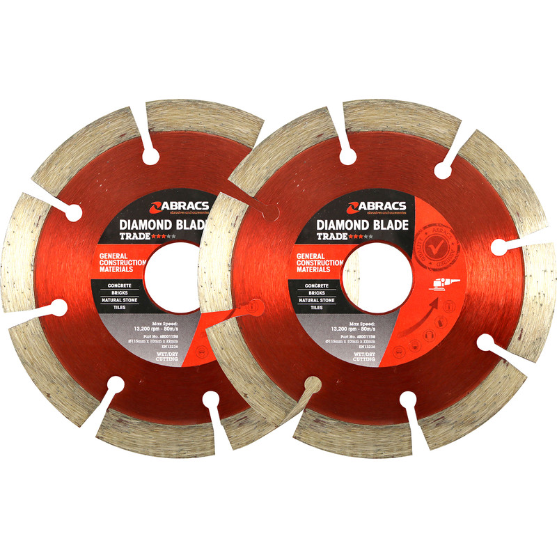Abracs General Purpose Diamond Blade 115 x 22mm