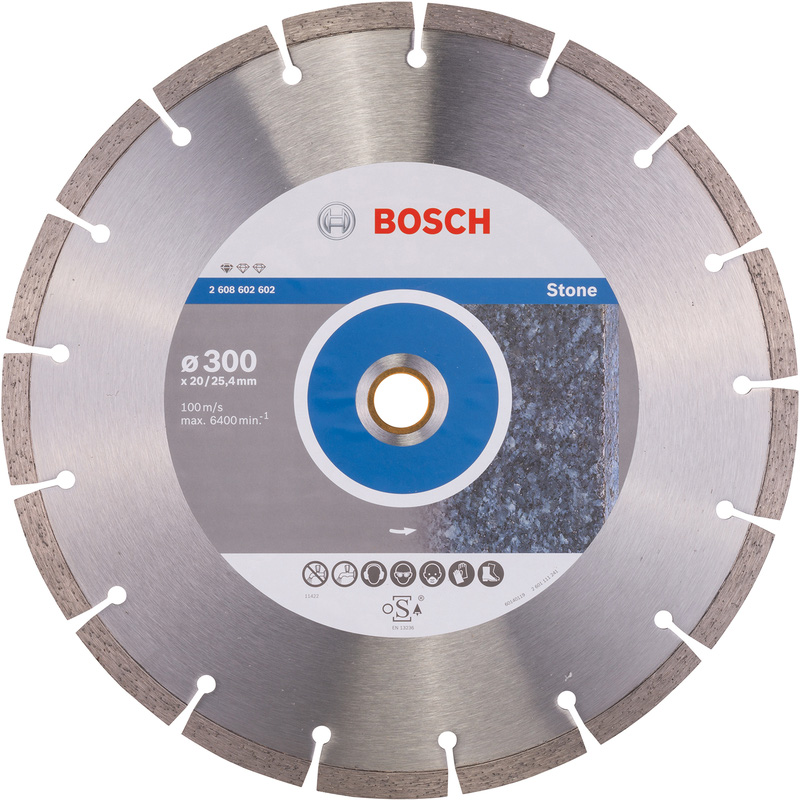 Bosch Stone Diamond Cutting Blade 300 x 20/25.4mm