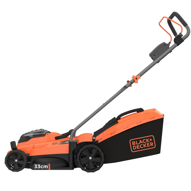 Black & Decker 36V Cordless 33cm Compact Lawnmower 2 x 2.0Ah