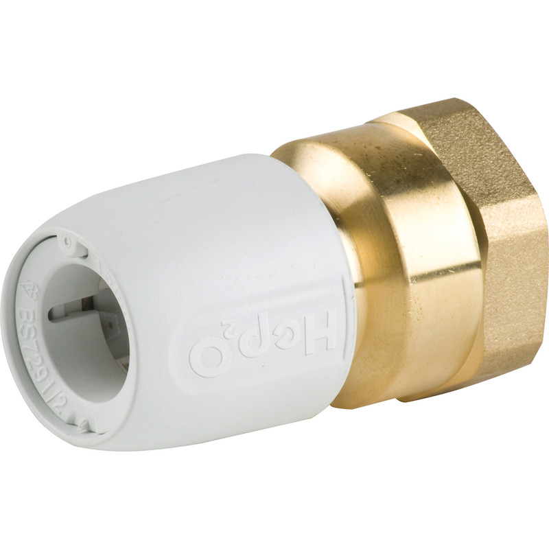 Hep2O Female Adaptor Brass Socket 15mm x 3/4"