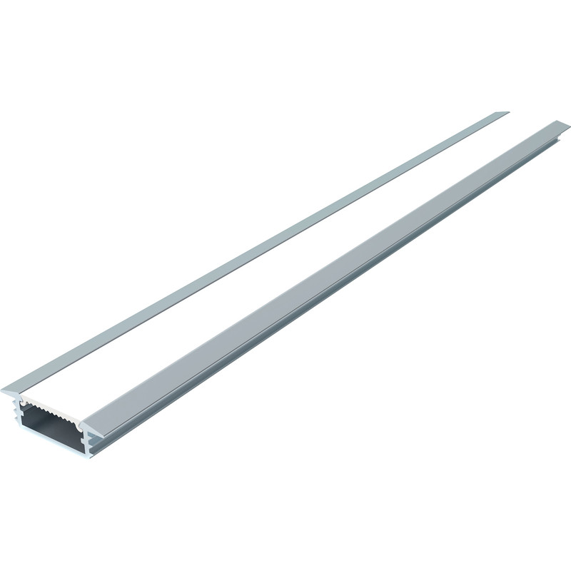 Sensio Aluminium Profile Recessed 2.2m 19mm x 8mm