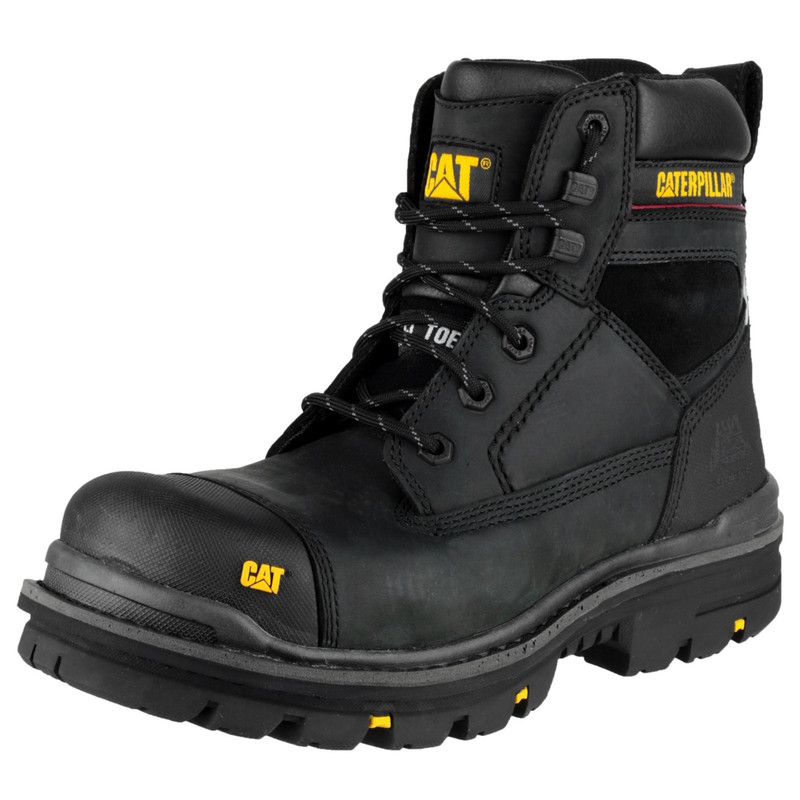 Caterpillar Gravel Safety Boots Black Size 12