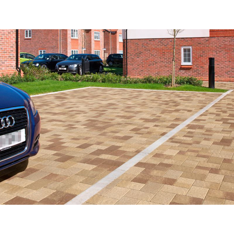Marshalls Drivesett Coppice Block Paving Oak Blend 240 x 160 x 50mm