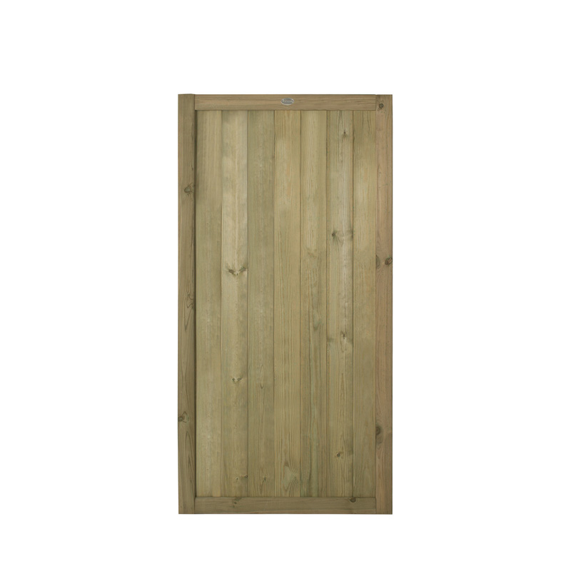 Forest Garden 6ft Vertical Tongue & Groove Gate 3' x 6'