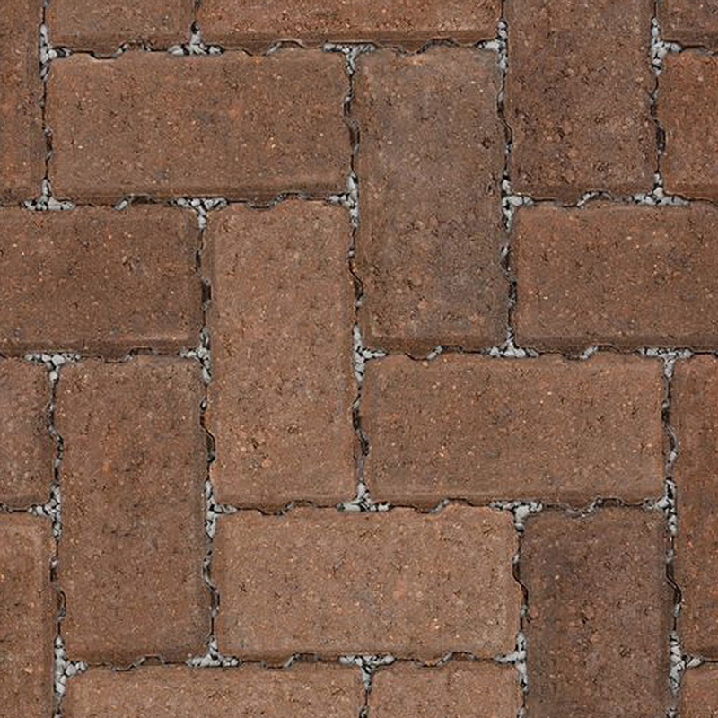 Marshalls Priora Driveway Block Paving Burnt Ochre 200 x 100 x 60mm