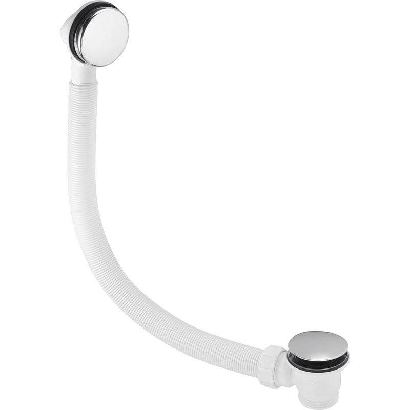 McAlpine CBWF70CB Bath Clicker Waste and Overflow 70mm
