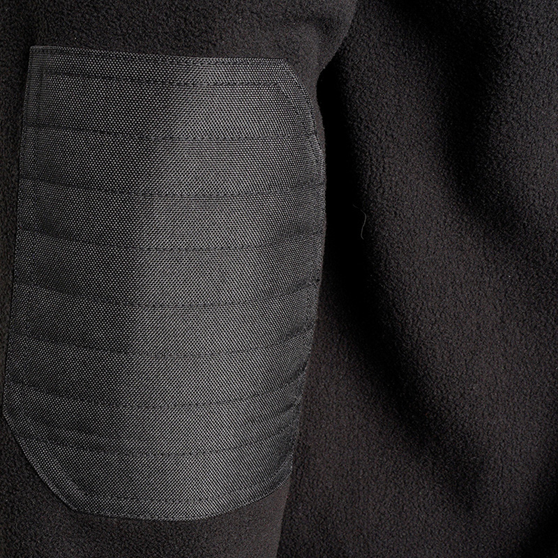 JCB Trade Heavyweight 1/4 Zip Fleece Black X Large