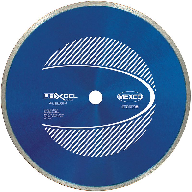 Mexco Porcelain & Ceramic Tile Cutting Blade 350mm