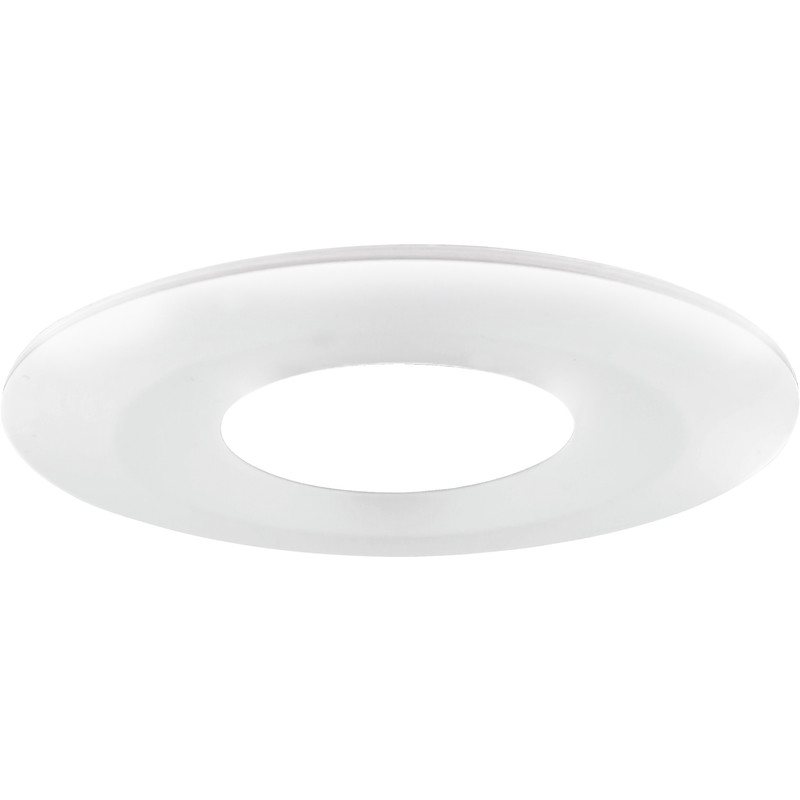 Integral LED Integrated Fire Rated IP65 Bezel White
