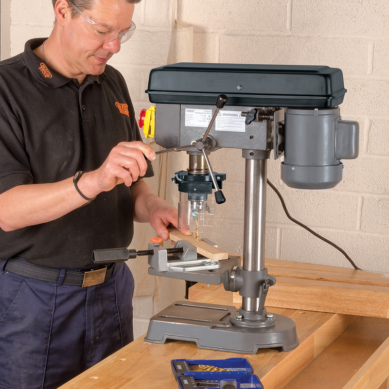 Draper Pillar Drill 230V 350W Bench