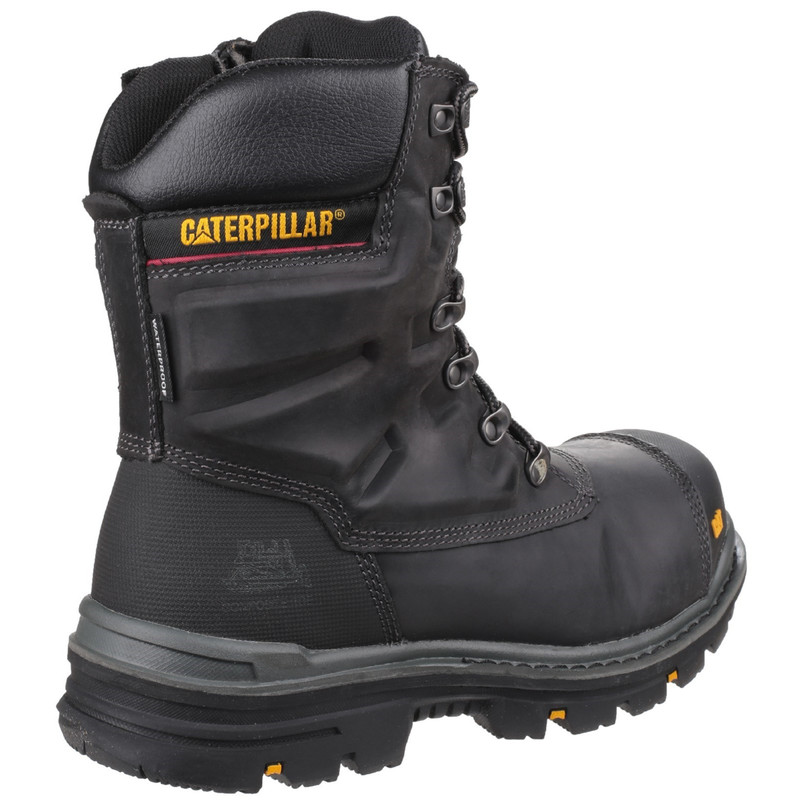 Caterpillar Premier Hi-Leg Safety Boots Black Size 9