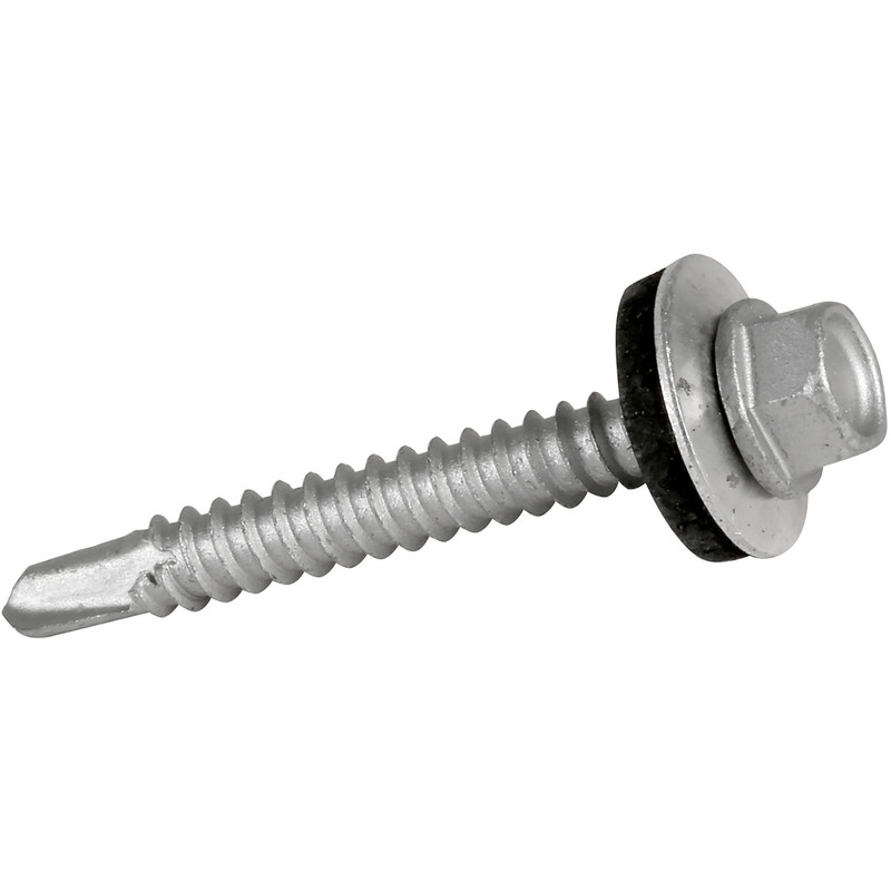TechFast Hex/Washer Self Drilling Roof Screw 5.5 x 70mm