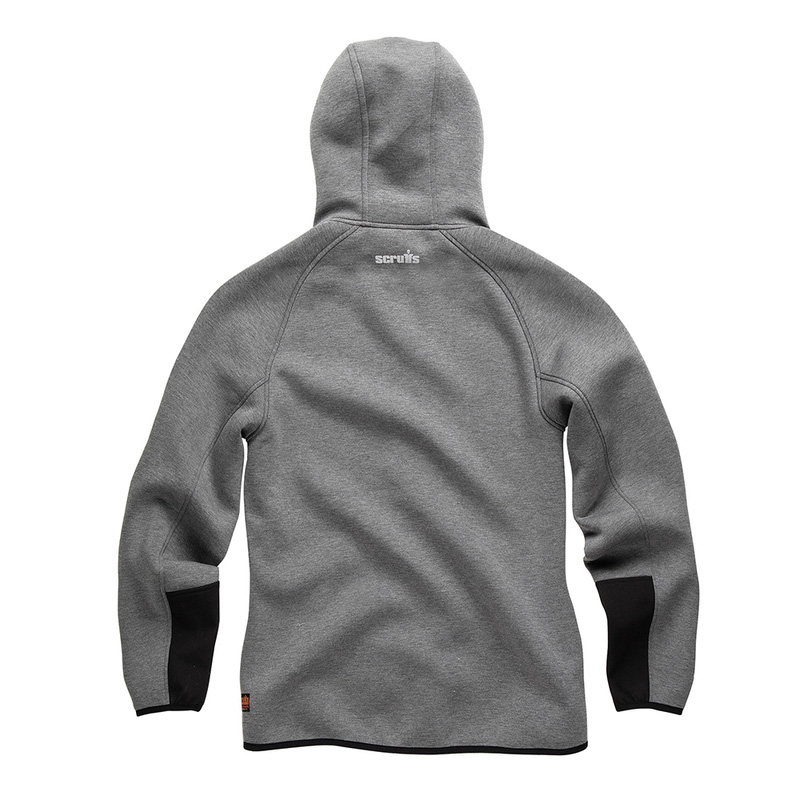 Scruffs Trade Air-Layer Hoodie Grey Medium