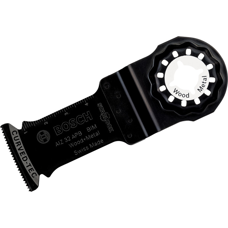 Bosch Starlock Wood and Metal Plunge Cut Multi Tool Blade 32mm