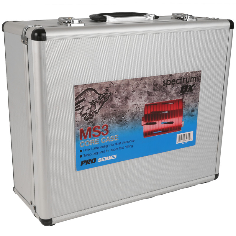 Spectrum Pro Dry Core Drill Bit Case MS3