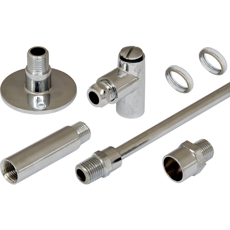 Gas Restrictor Kit Chrome