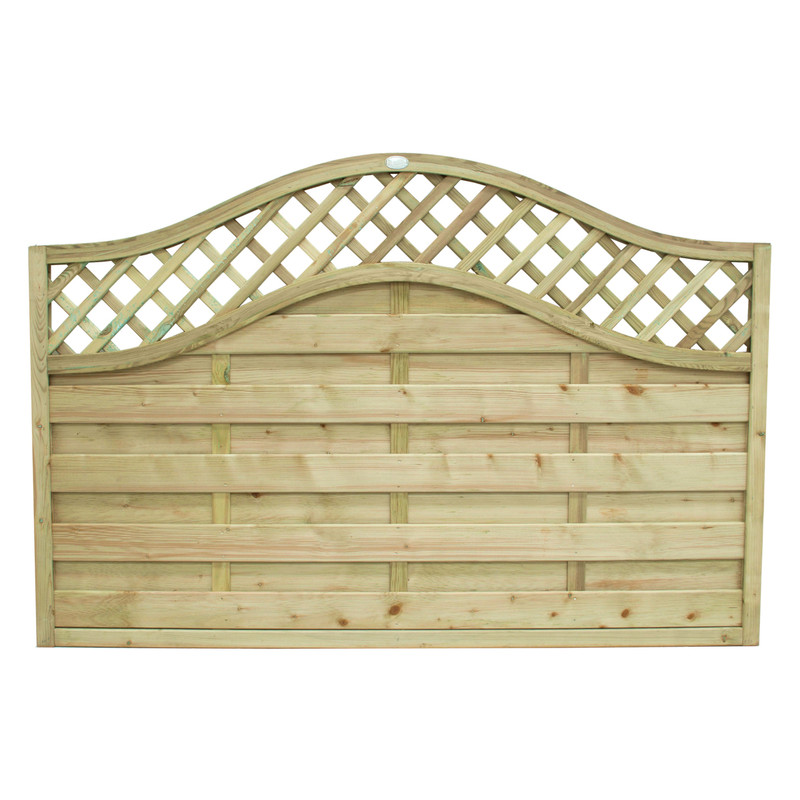 Forest Garden Europa Prague Fence Panel 6' x 4'