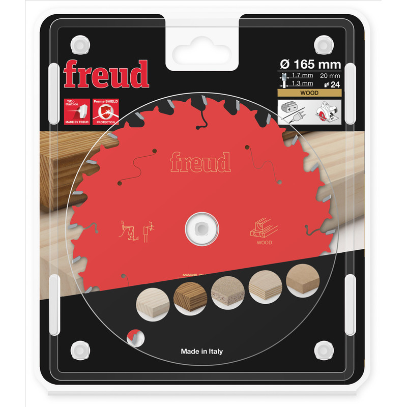 Freud Circular Saw Blade 165 x 20 x T24