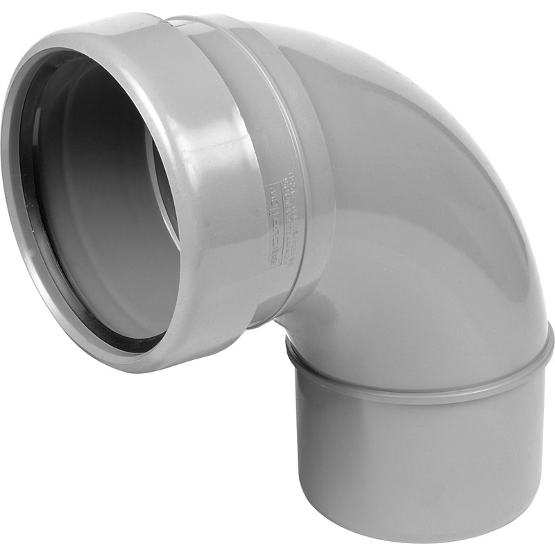 Bend 110mm 92.5° Socket / Spigot Grey
