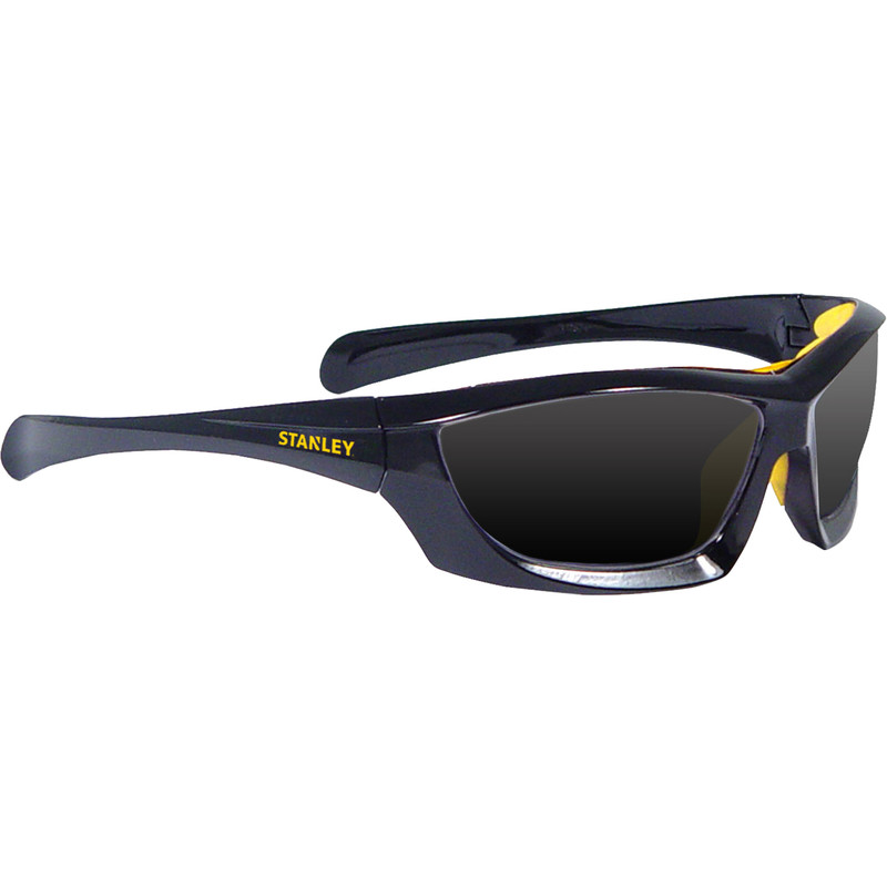 Stanley Full-Frame Safety Glasses with Padded Brow Guard Smoke