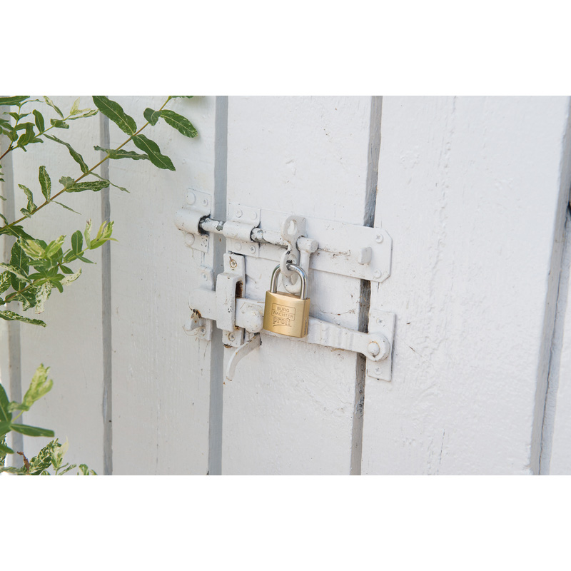 Burg-Wachter PROFI Ni Brass Keyed Alike Padlock Set 40mm